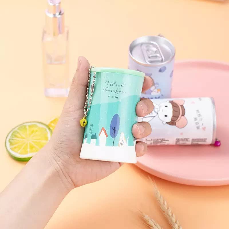 Cute Mini Canister Wet Wipes (Thoughtful Winter)