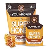 You Again Super Chocolate Packets | Pre & Mid-Workout Clean Energy | Paleo, Gluten-Free, Non-GMO | Running, Cycling, Endurance, Sports Nutrition or Afternoon Snack | Made in USA | 8 Count