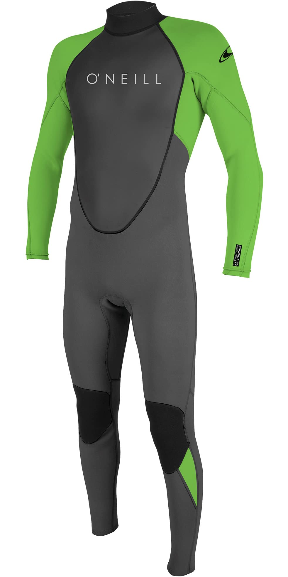 O'Neill Traje de Neopreno Reactor-2 3/2mm con Cremallera Completa para Hombre, Negro/Abyss, M