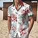 Funny Men's Button Shirt, Summer Casual Hawaiian Shirt for Unisex, Short Sleeve T-Shirt for Women, Tropical Mexico (3X-Large)