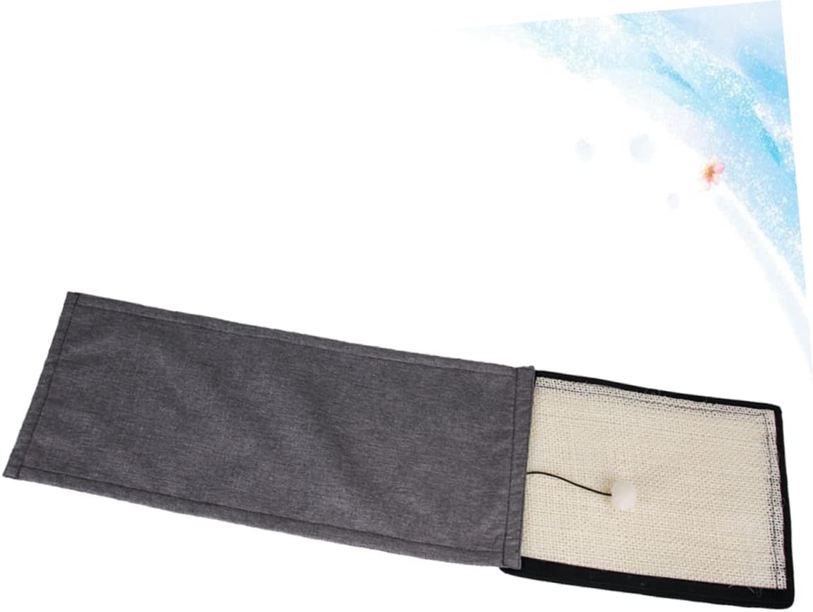 HANABASS Sisal Cat Scratching Pad Sturdy Cat Scratcher for Indoor Sofa Protection 2-Pack PET Scratching Board