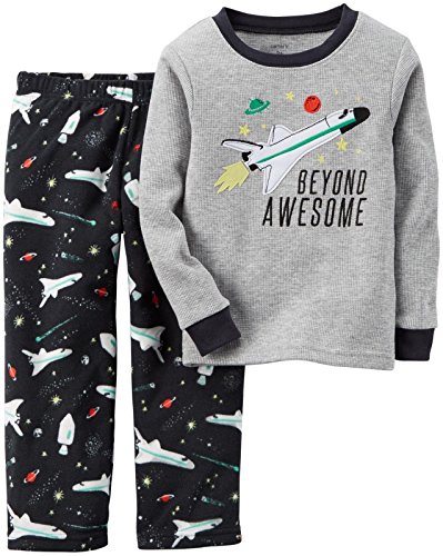 Carter's Baby Girls' 2 Piece PJ Set (Baby) - Space - 24 Months