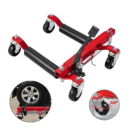 Martinetto idraulico, Wheel DollyCar Dolly 1500lb Martinetto for auto Martinetti idraulici for auto Carrello for motore idraulico for ruote for auto di grande capacità da 680 kg,Pressa idraulica