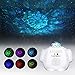 Produktbild Sternenhimmel Projektor Nachtlicht Lampe mit Fernbedienung und Bluetooth Lautsprecher Ocean Wave Sternprojektor Wasserwellen für Party Feier Geburtztag