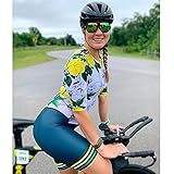 Radfahren-Jersey-Skinsuit mit elastisch engen Gewebe, Mesh-Belüftung, eigentlich geeignet für Sport, Kleidung und Hosen, alle mit rutschfestem Gürtel, 9D GEL. Pad komfortabler. Back-Taschen können Schlüssel, Brieftaschen oder andere Gegenstände platzieren.