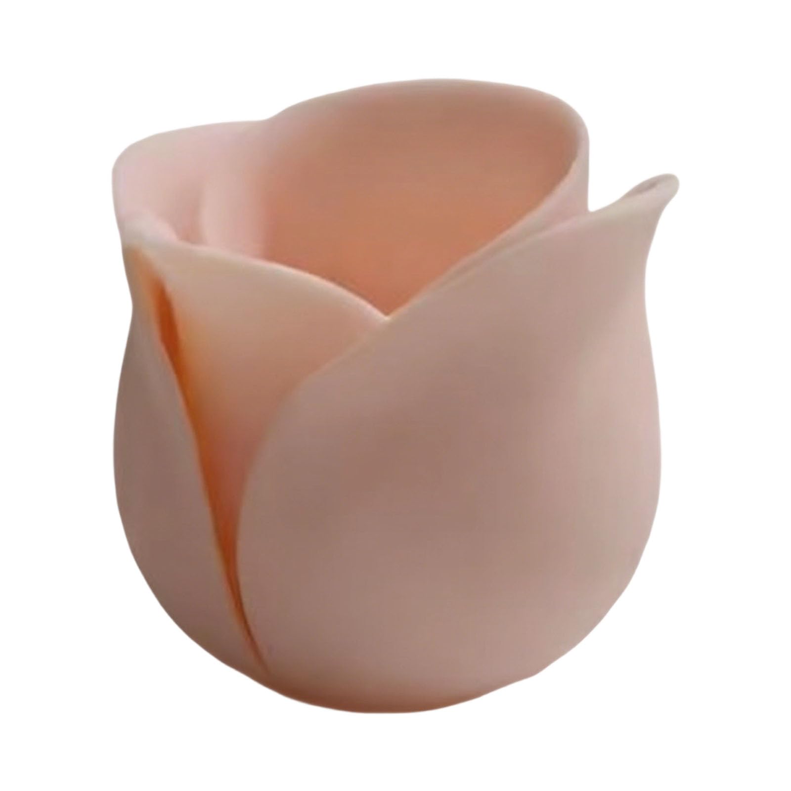 Kaeltsyn 3D Printed Rose Petal Design Plant Pots with Drainage Hole Succulents Cactus Planter for Indoor and Outdoor Decors Pots