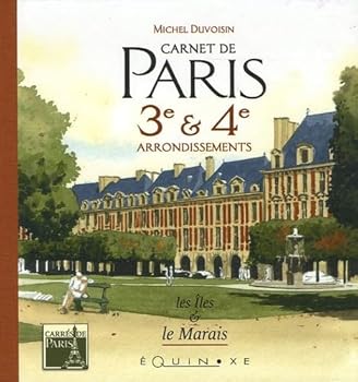 Paperback Carnet de Paris - 3e & 4e arrondissements [French] Book
