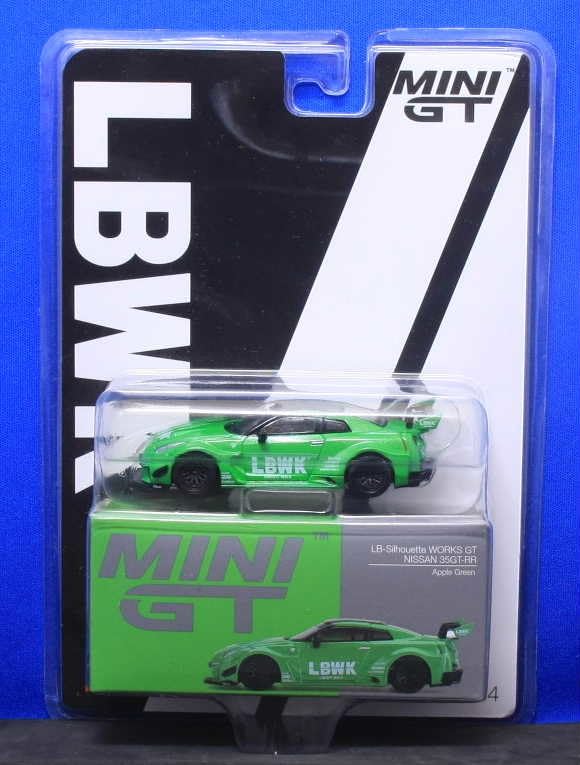 MINI GT LBシルエットワークス 1/64スケール MINI GT「LB-Silhouette WORKS GT NISSAN 35GT-RR Ver.2