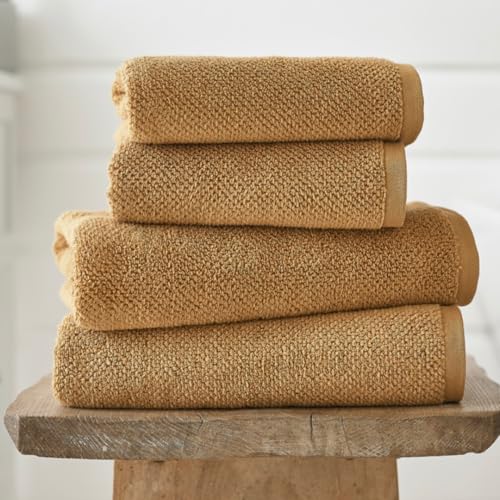 Image of Deyongs Romeo Quik Dry Zero Twist Fast Absorbent Soft Cotton Towel (Sand, Hand Towel)