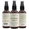 Retinol-Serum-25-for-Face-Eyes-2-oz-with-Vitamin-A-E-Hyaluronic-Acid-Green-Tea-for-Anti-Aging-Fine-Lines-Wrinkles-Best-Brightening-Facial-Serum-for-Day-Night-use-by-Simplified-Skin Retinol Serum for Face & Eyes with Vitamin E, A, Hyaluronic Acid & Green Tea for Anti-Aging, Fine Lines & Wrinkles - 2.5% Retinol Facial Serum for Day & Night - 2 Oz