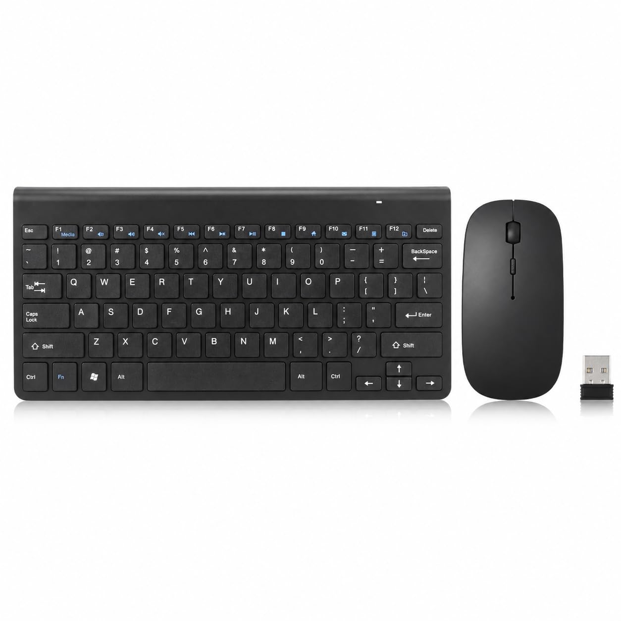 Juego de ratón y teclado inalámbrico para un escritorio minimalista, ordenado y sin cables 8