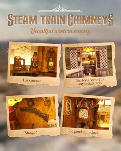 KAAYEE Retro Train Book Nook Kit thumbnail 3