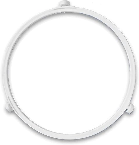 Anillo giratorio para horno microondas de 7.45 pulgadas, anillo giratorio para placa de vidrio central, soporte de bandeja de repuesto para anillo