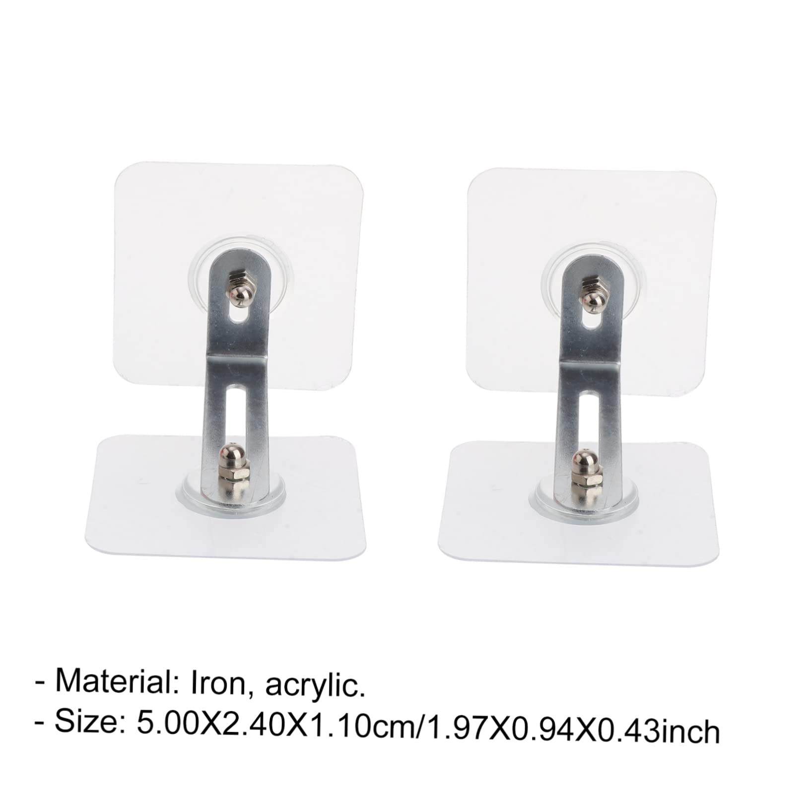 BESTonZON Your Home 2 Sets of Anti-Tipping Device Furniture Anchors Kit Sturdy Wall Anchors for Tv Stand Cabinets Drawers