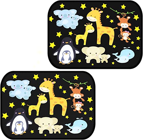 Baby Car Shade Car Sun Shade for Baby- (2 Pack) – 44 x 36CM Car Window Shades for Baby Full UV Protection, Car Shades for Window Baby, Car Blinds Baby with PVC Adsorption Electrostatic
