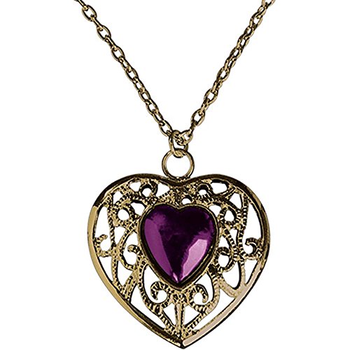 Rubie's Costume Co Purple Heart Necklace