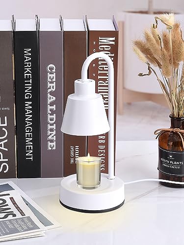 Lámpara Calentadora De Cera Eléctrica, Calentador De Velas Con Fragancia, Lámpara Calentadora De Velas, Derretimiento De Velas Regulable Con Control De Dial Y 2 Bombillas, Farol 110v Blanco Lámpara Calentadora De Cera Eléctrica, Calentador De Velas Con Fragancia, Lámpara Calentadora De Velas, Derretimiento De Velas Regulable Con Control De Dial Y 2 Bombillas, Farol 110v Blanco