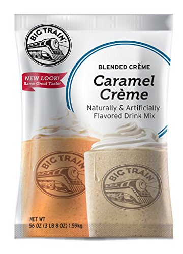Big Train Blended Creme Mix, Caramel Latte Creme Mix, 3.5 Pound