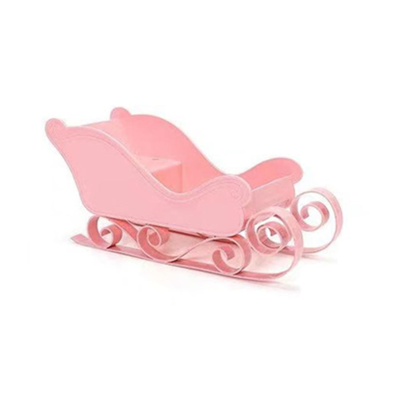 Buxuaaaa A Buxuaaa Sled Ornament Sleigh Basket Candy Bowl Sleighs Model Sleigh Candy Christmas Decoration Sant Ornament