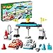Produktbild LEGO 10947 DUPLO Rennwagen Spielzeugautos, Kleinkinder Spielzeug, Kinderspielzeug ab 2 Jahre