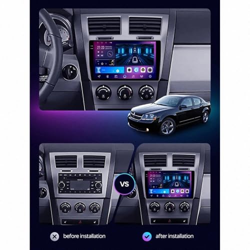 Estéreo de automóvil para Dodge Magnum: viaja conectado con Android Auto y GPS 2