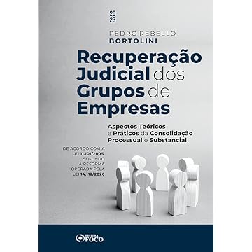 Capa do livro Recuperação Judicial dos Grupos de Empresas - 1ª Ed - 2023