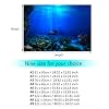 FILFEEL Aquarium Background Fish Decorations Pictures 3D Effect PVC Adhesive Poster Underwater World Backdrop Decoration Paper Cling Decals Sticker (122 x 50cm)