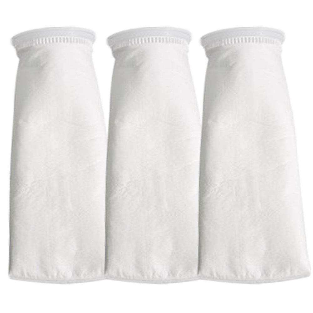 4 Inch Ring by 15 Inch Long Filter Socks 5 Micron - Aquarium Sump Pond Felt Fabric Filter Bag - 3 Pack (5 Micron)