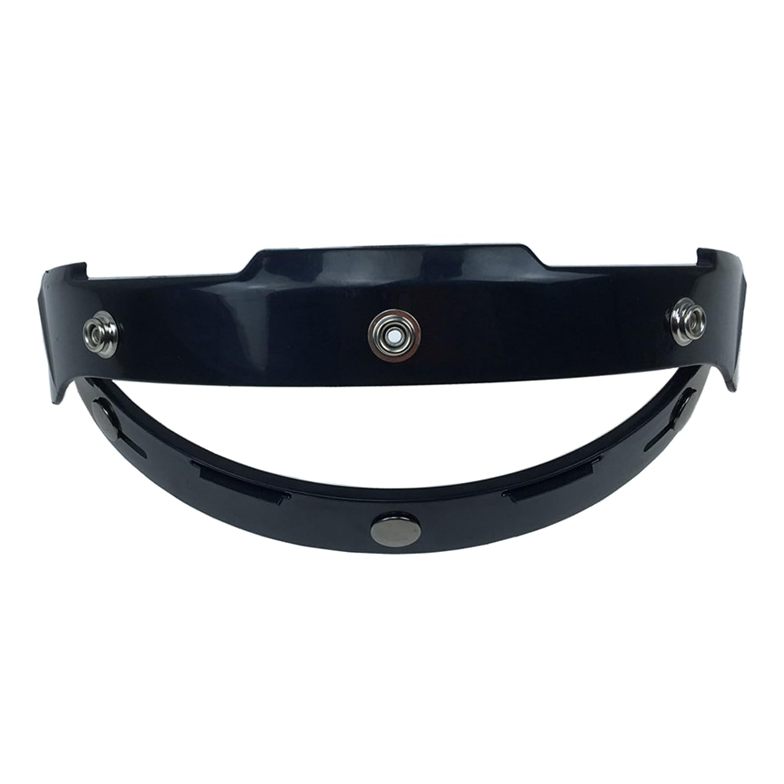 Bk Newwyt Motorcycles Black Uv Adapter Flip Up Base Attachment For 3-Snaps Bubble Shield Visor Face Mask Helmet Accessories