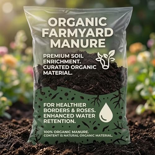 Organic Farmyard Manure 40 Litres For Gardeners