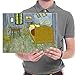 Wieco Art The Bedroom at Arles Classic Canvas Prints Wall Art of Van Gogh Famous Oil Paintings Reproduction for Bathroom Home Office Decorations Modern Stretched and Framed Abstract