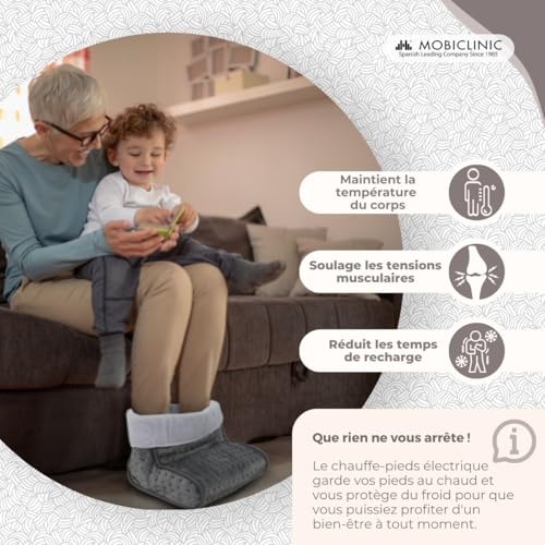 Chauffe-pieds électrique basse consommation à arrêt automatique