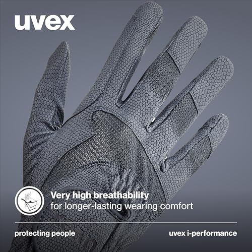 Foto von uvex i-Performance 2 - Flexibler Reithandschuh für Damen und Herren - strapazierfähig - optimale Belüftung - Blue - 8