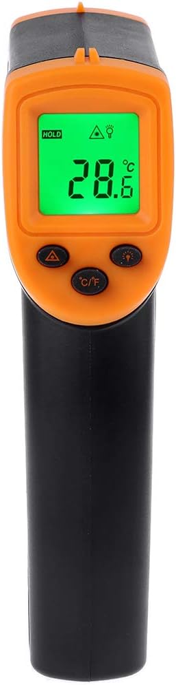 siwetg Digital Infrared Thermometer -50~600 Degrees Temperature Measuring Gun C/F