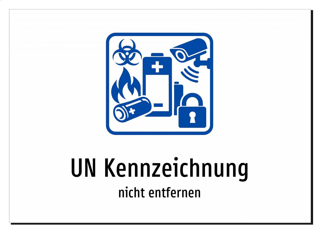 37138-DE-S-08 | UN Kennzeichnung - nicht entfernen