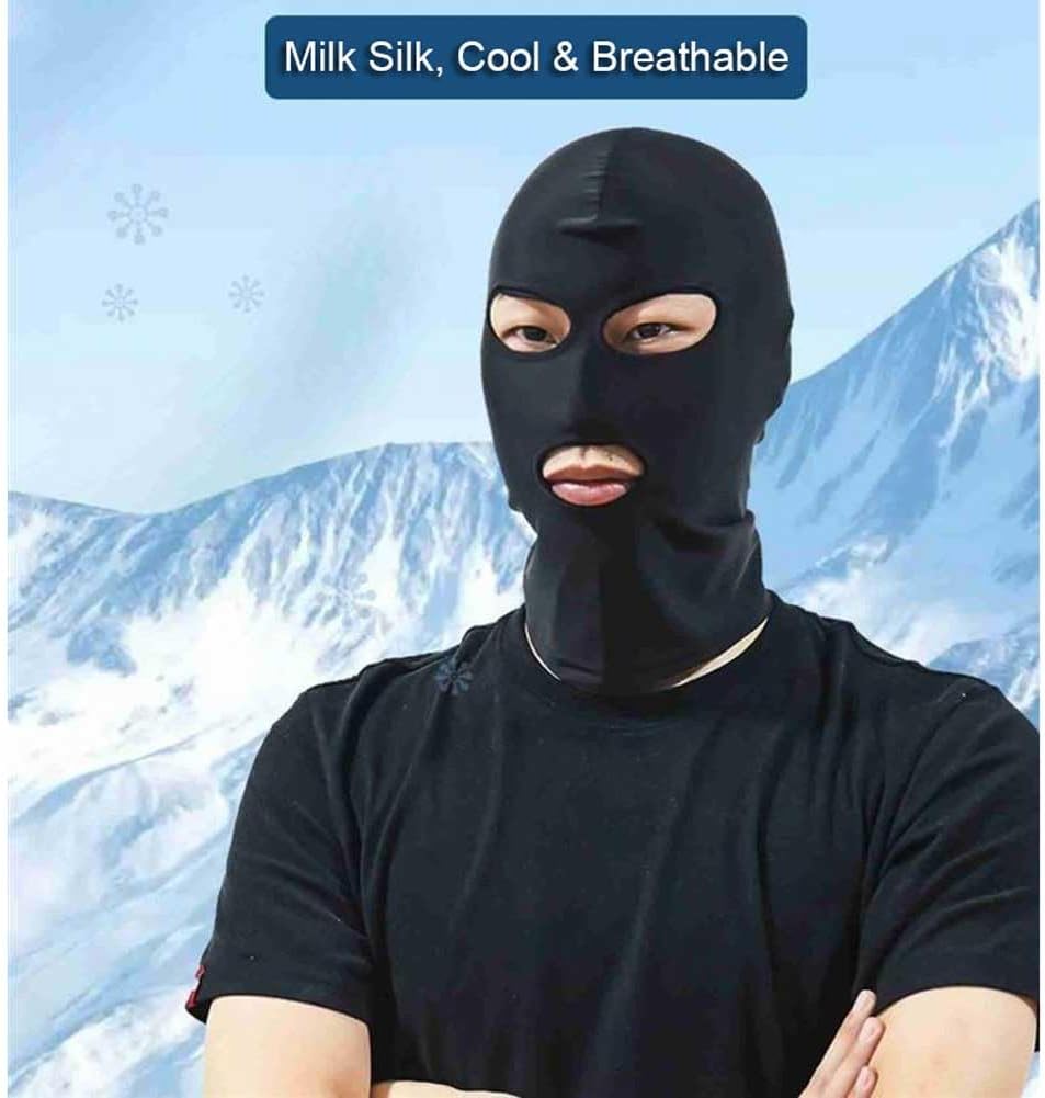 3 Hole Ski Mask 1-2 Pack Balaclava Face Mask with Mouth Hole Shiesty Mask Men Women Motorcycle Full Face Cover for Football