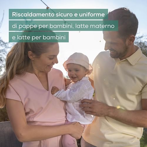 Beurer By 52 Scaldabiberon E Scaldapappe 2In1 Con Display Digitale, Riscaldamento Uniforme E Delicato, Funzione Mantenimento Calore 35–85 °C, Adatto A Tutti I Biberon E Vasetti, Spegnimento Automatico - 2