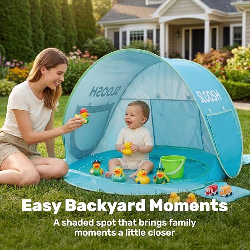 SLOOSH Baby Beach Tent with Pool