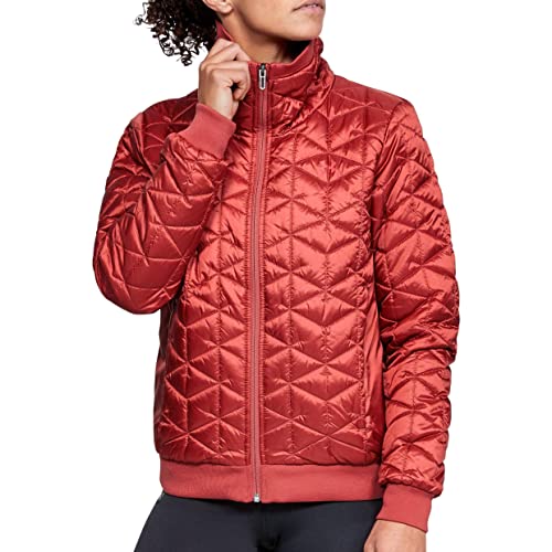 Under Armour Damen Jacke ColdGear Reactor Performance Jacket, Rosa, SM,...