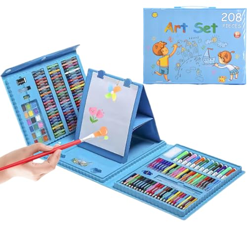Kit de colorear para niños, bolígrafo de pintura portátil, juego de colorear para niñas, para el hogar, escritorio, estudio, exterior, universidad, preescolar, mural, fiesta, cumpleaños, vacaciones