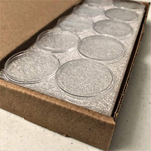 25 Guardhouse 38Mm Direct Fit Coin Capsules For Morgan, Peace, Ike Silver Dollar #TOP2