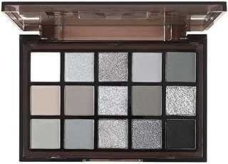 15 Color Eye Shadow Palette Smoky Matte Pearl...