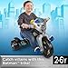 Fisher-Price Toddler Tricycle DC Super Friends Batman Lights & Sounds Trike, Toy Bike with Storage for Outdoor Play Kids Ages 2+ Years