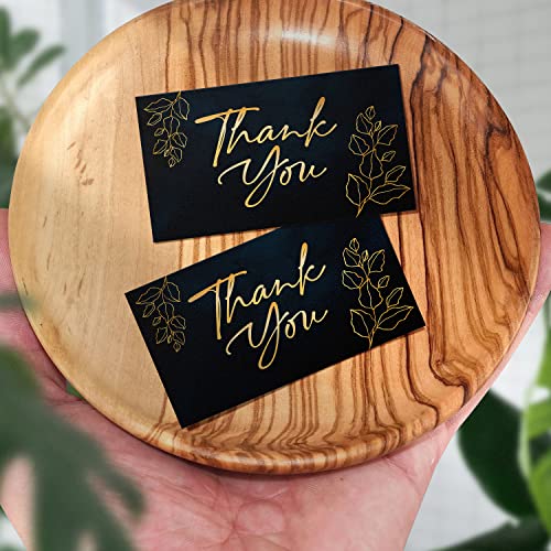 Image of Clickedin - 50 Pieces Thank You Greeting Cards and Tags for Gift or Order Packaging