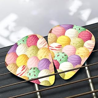 Ensemble de 12 médiators de guitare Ice Cream pour guitare acoustique, guitare électrique, contrebasse, ukulélé - Les Beatles, Paul McCartney, John Lennon, RIngo Starr, George Harrison Ensemble de 12 médiators de guitare Ice Cream pour guitare acoustique, guitare électrique, contrebasse, ukulélé – Image 7