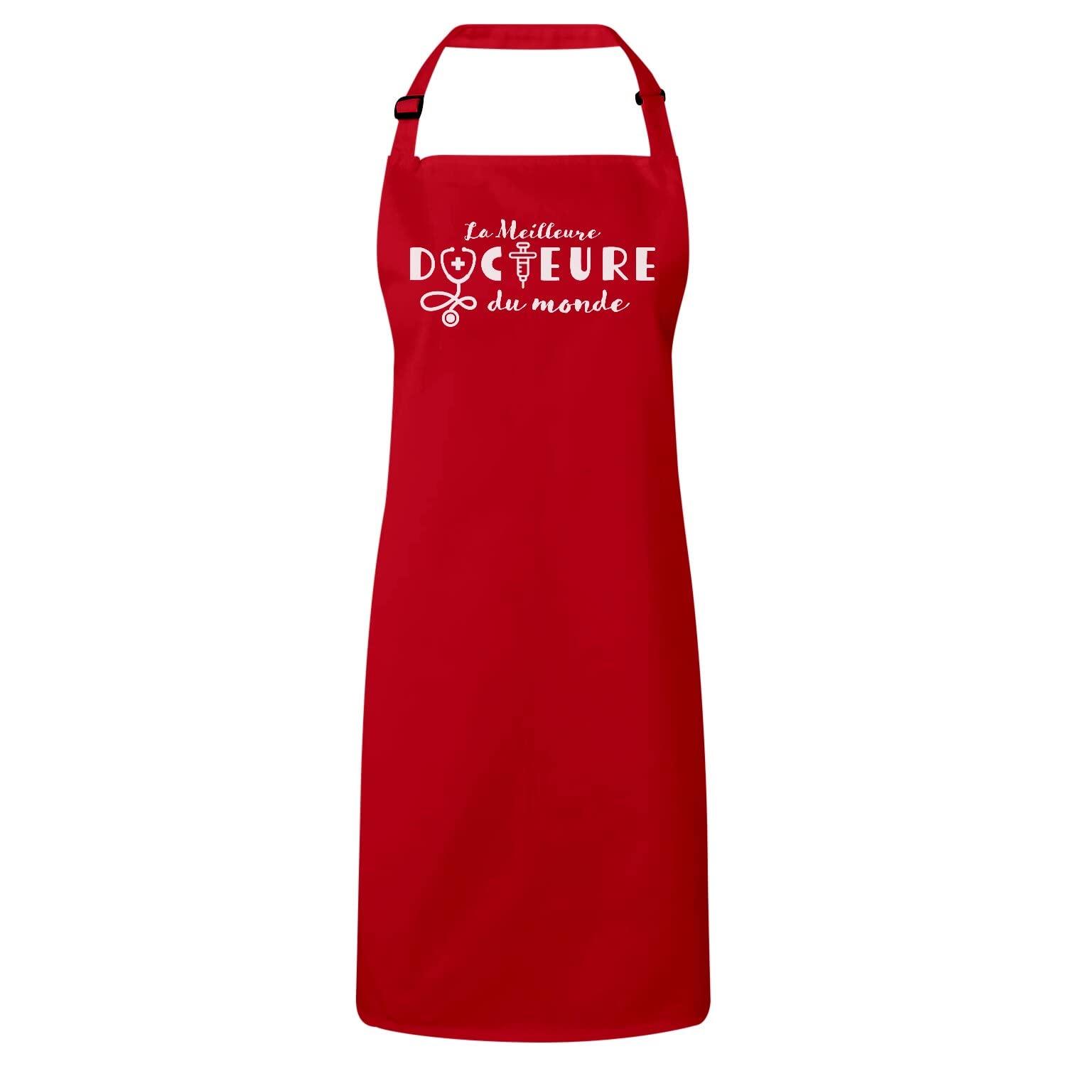 Tablier Docteure idee cadeau originale pour medecin passionnee - 3