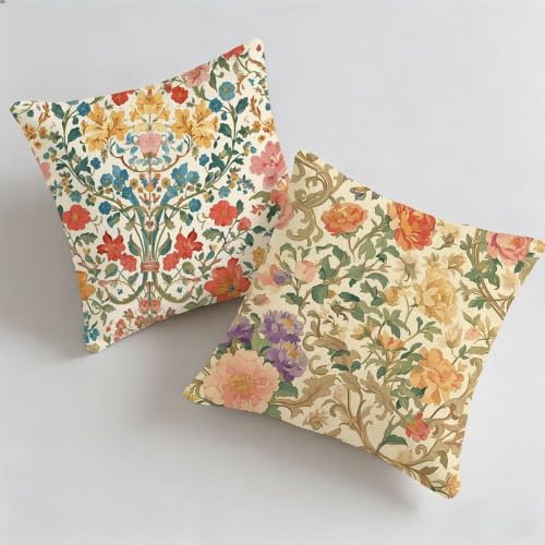 Housse Coussin Exterieur Impermeable 40x40cm Qualité Botanique Premium P-3304