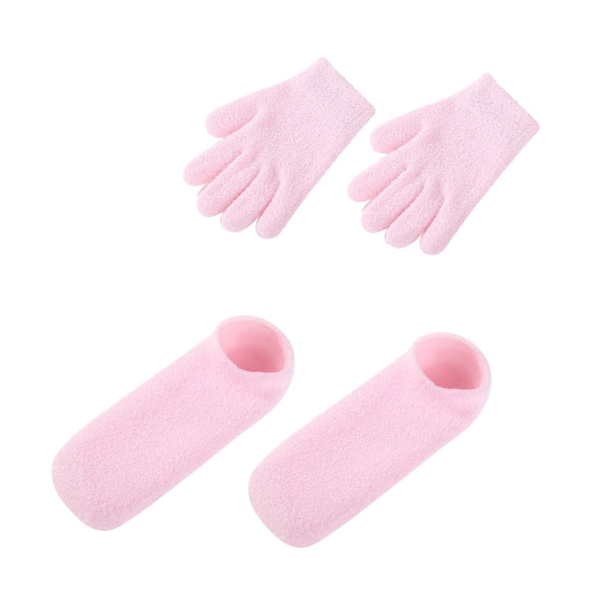 PartyKindom 1 Pair Gel Cover No-wash Moisturizing Socks for Women Foot Gel Moisturizing Socks