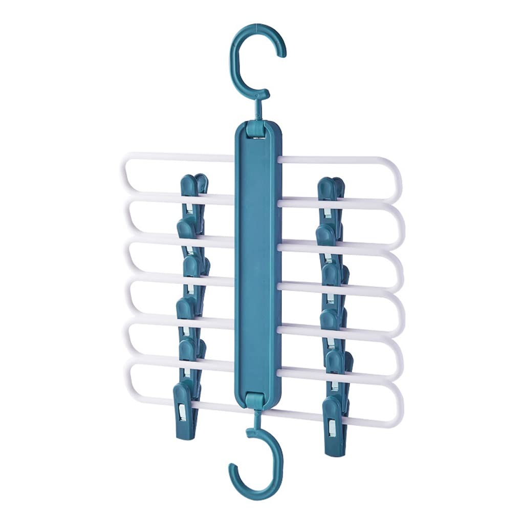 Cintre de rangement Kl-Bleu pour armoire saturée de jupes et chaussettes