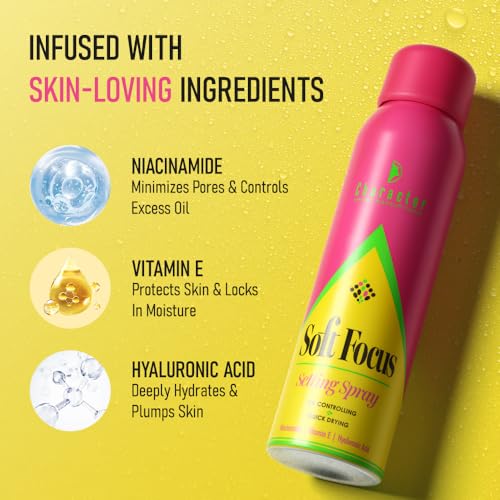 Image of Character Soft Focus Setting Spray | Long Lasting Makeup Fixer | Lightweight Hydrating Formula | Keeps Makeup Fresh & Shine-Free All Day
